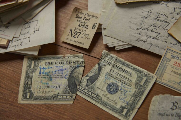 WWII Archive Dollar Bill